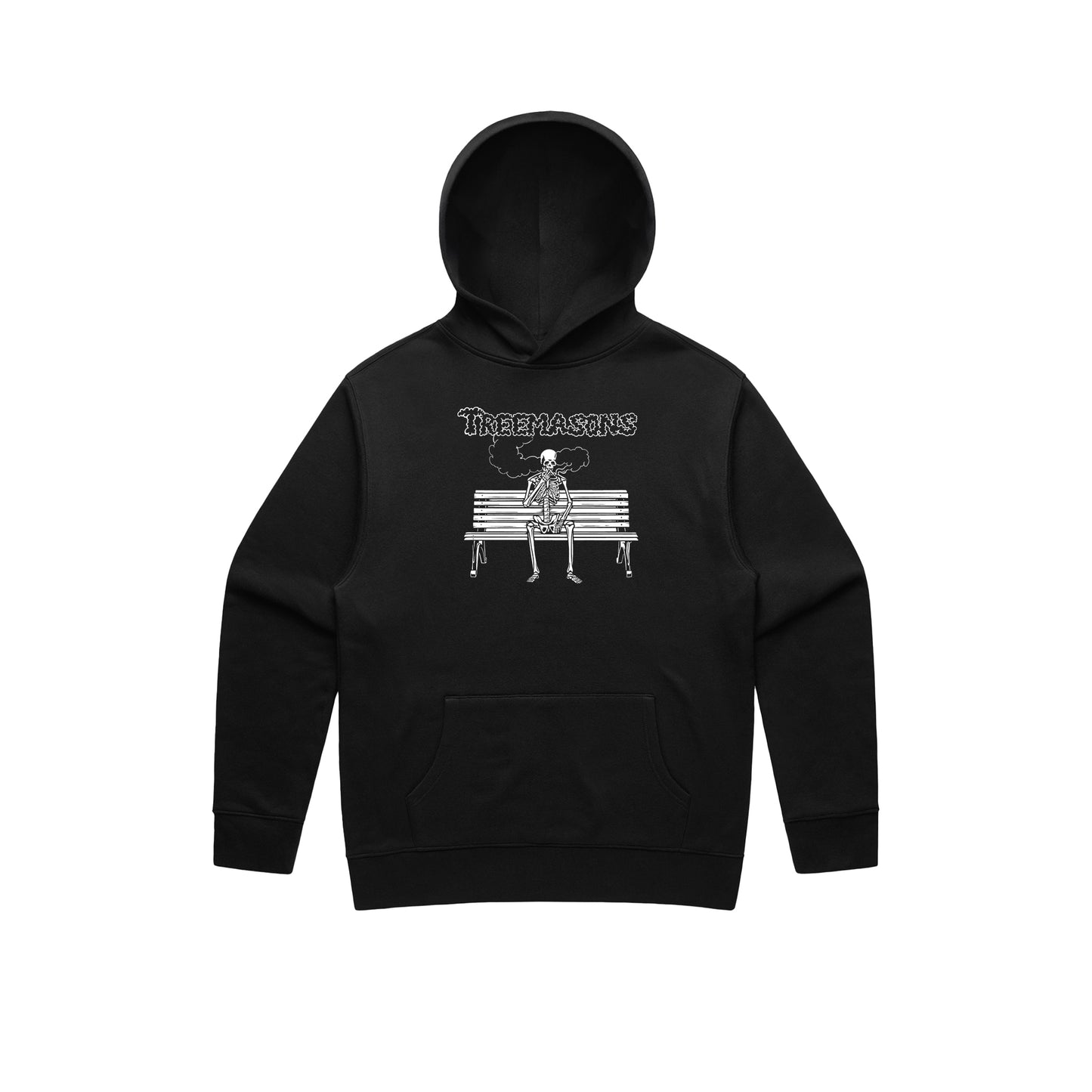 Stoned Skeleton hoodie black