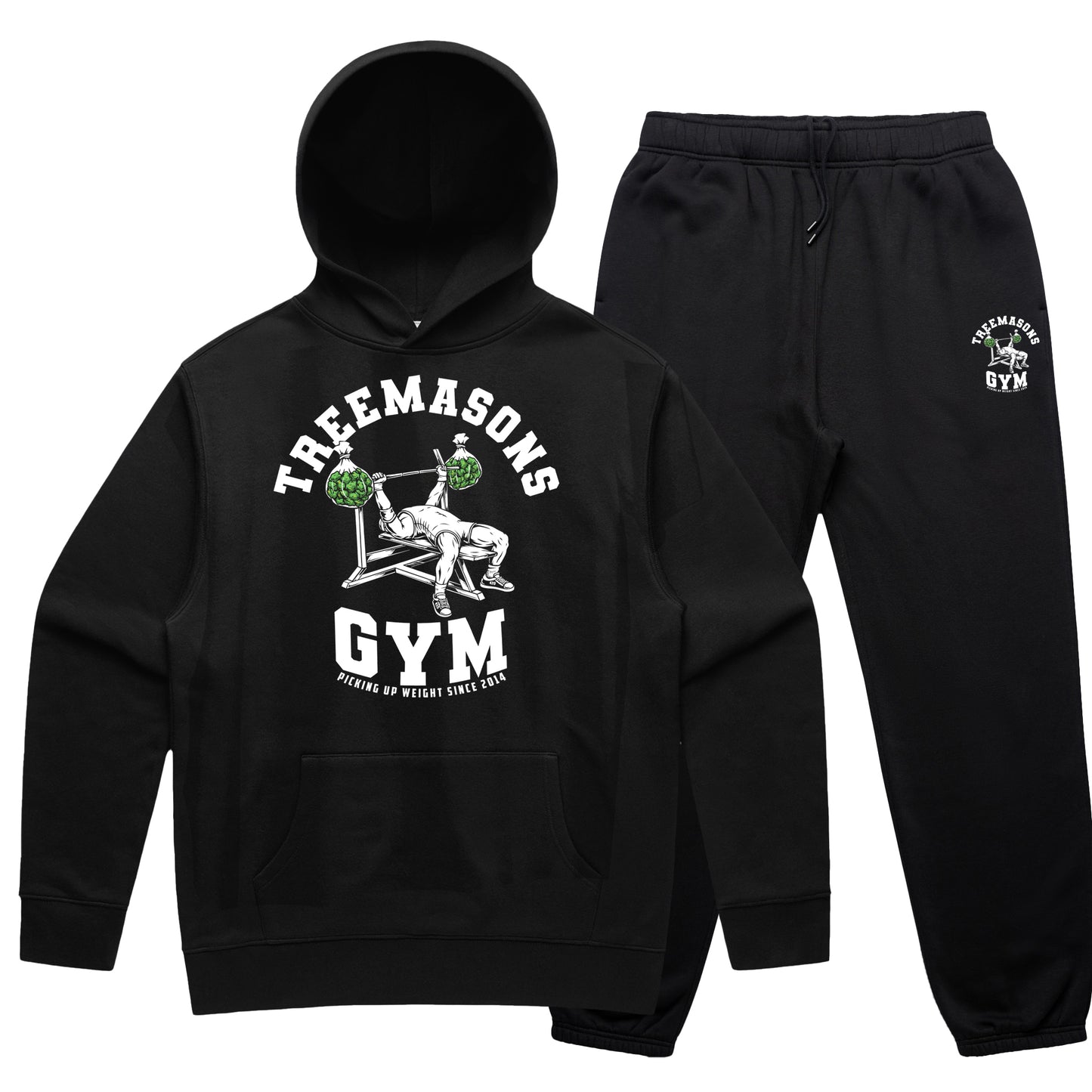 Black Gym Tracksuit