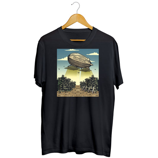 Light-emitting diode zeppelin t-shirt (black)