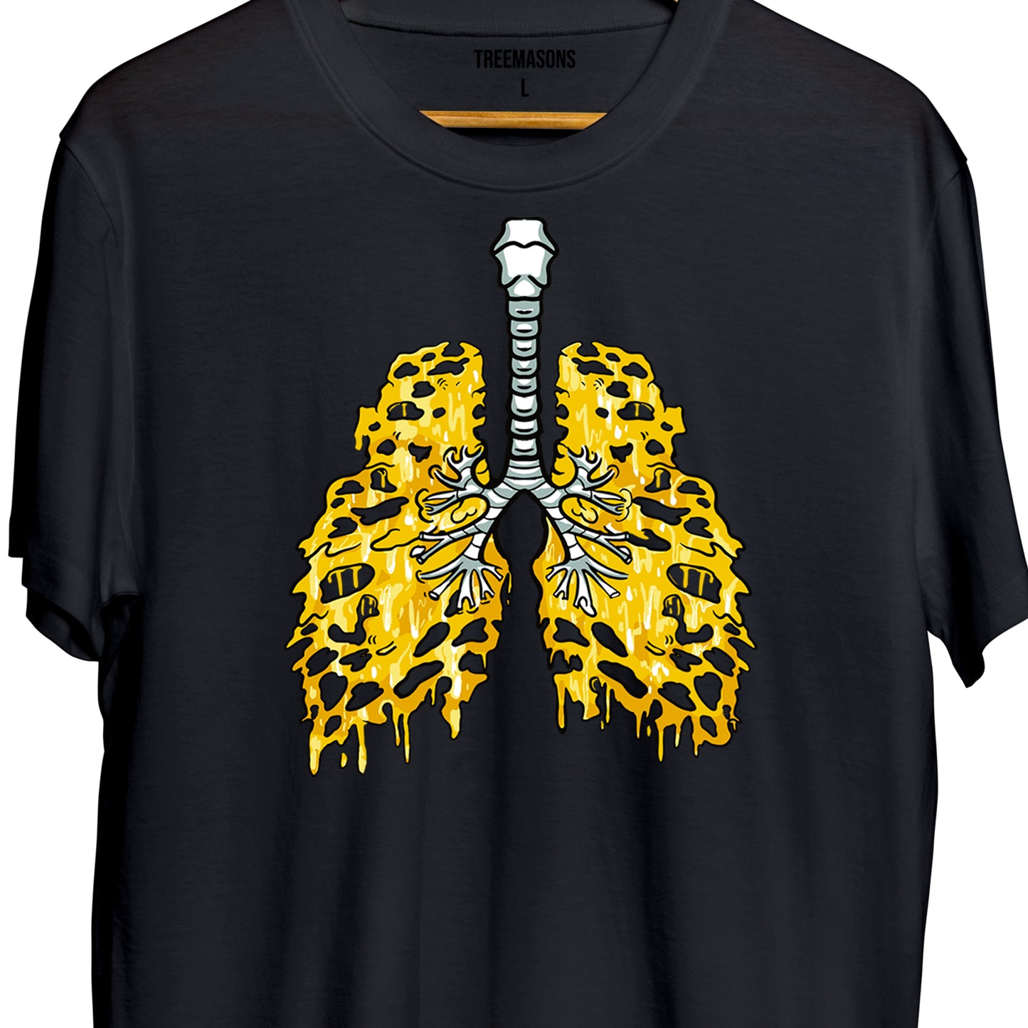 Dab Lung T-shirt (black)