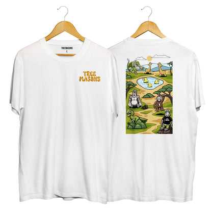 Glass Safari T-shirt (white)