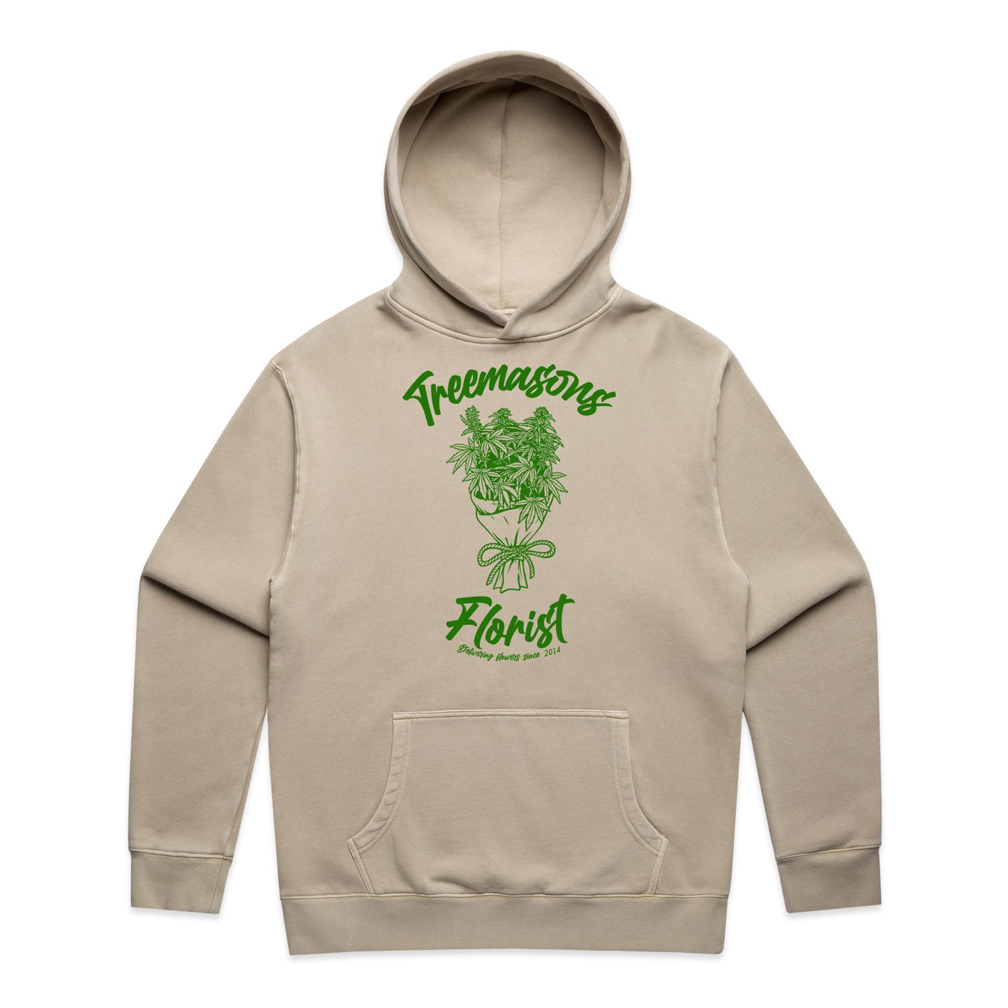 Florist Hoodie (faded taupe)