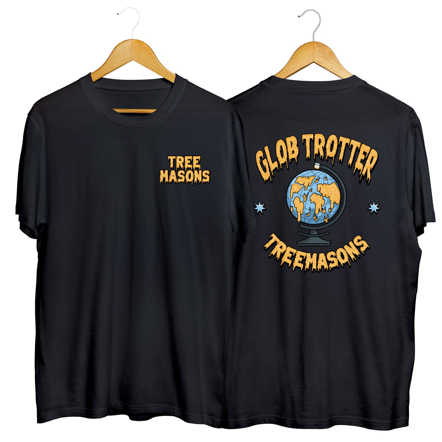 Glob Trotter T-shirt (black)