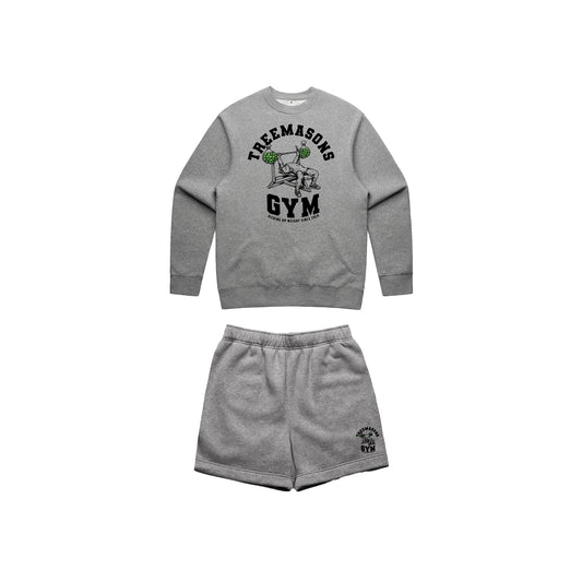 Treemasons Gym short & sweatshirt set.