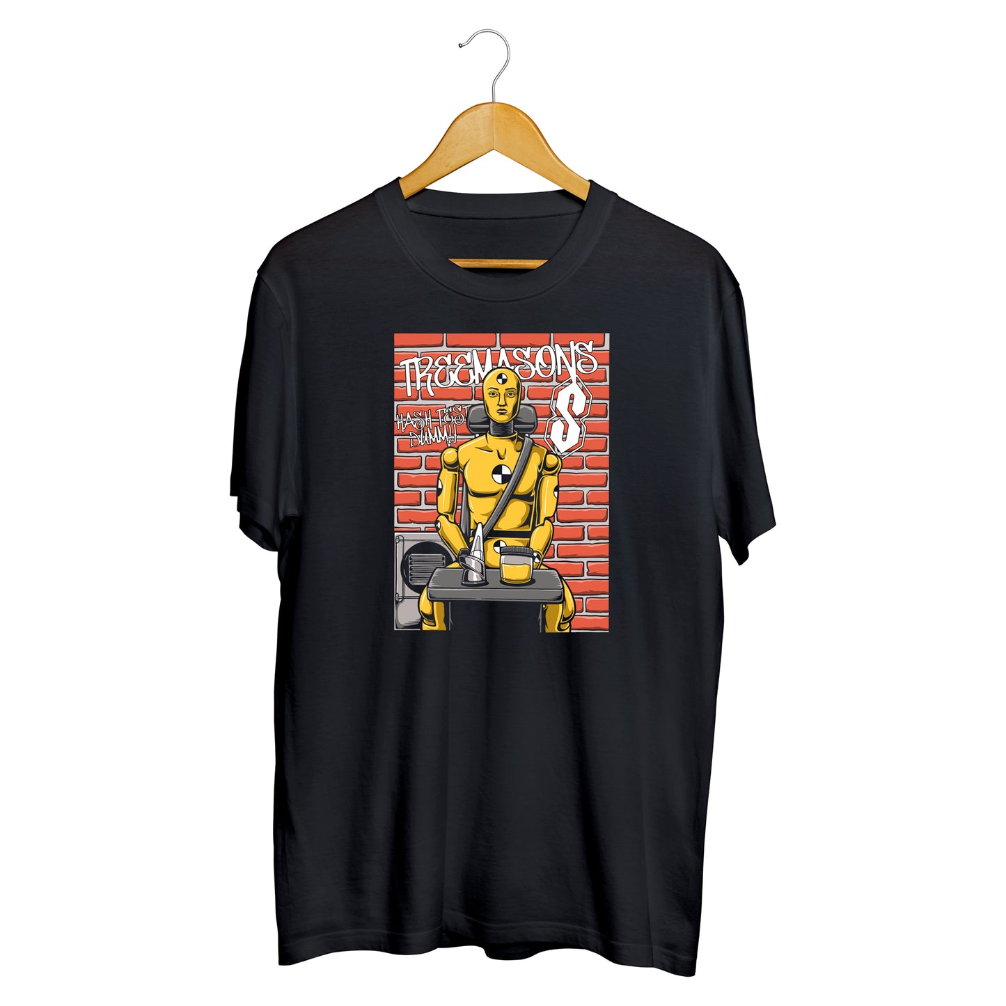 Hashtest Dummy Black T-shirt