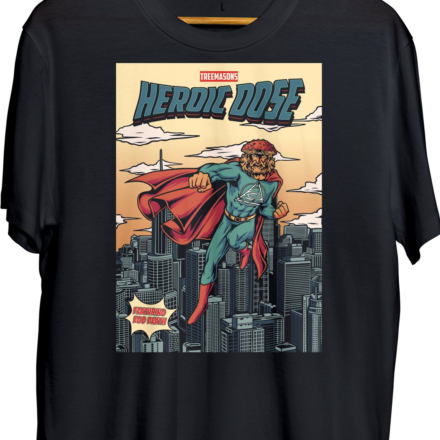 Heroic Dose t-shirt (black)