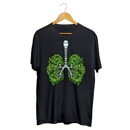 Green Lungs T-shirt (Black)