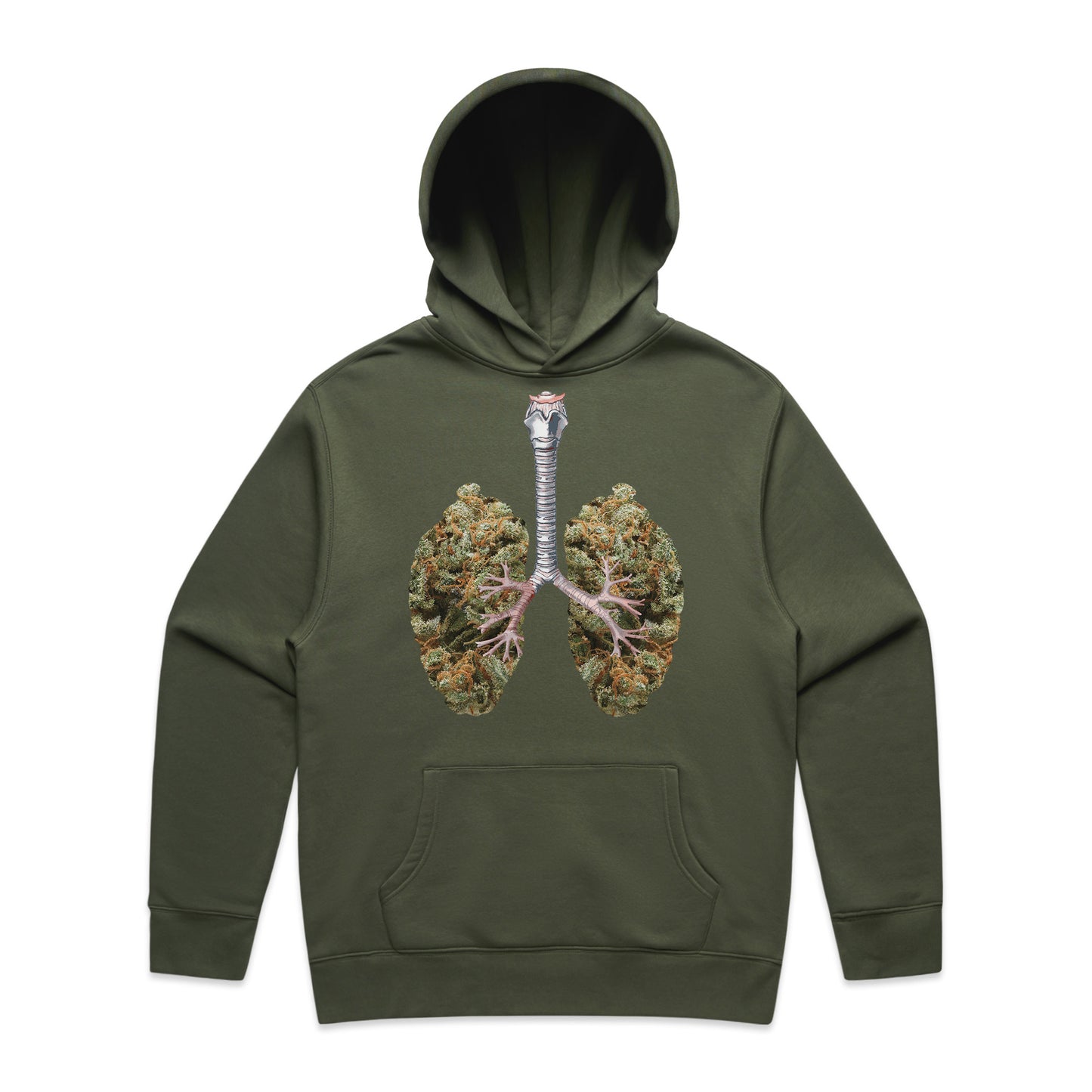 Nug Lung Hoodie (Green)