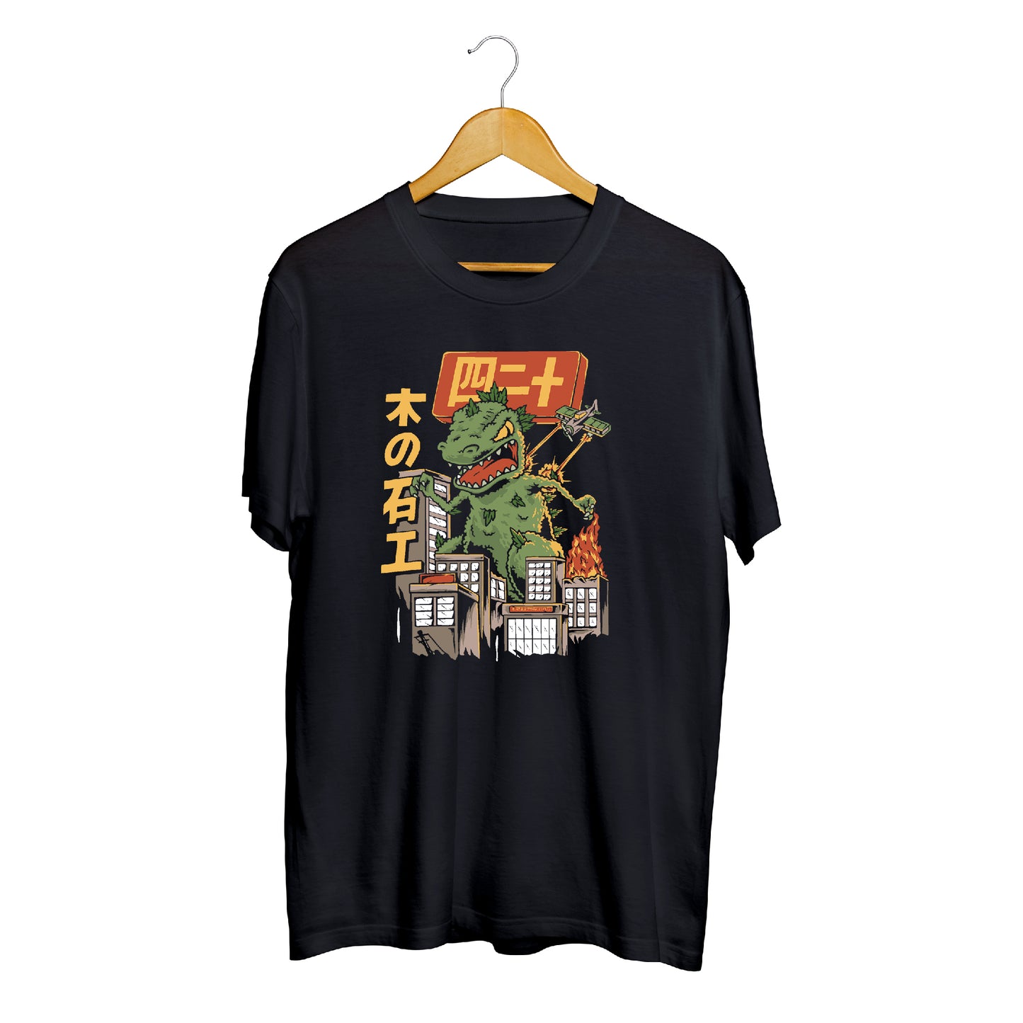 Budzilla T-shirt Black