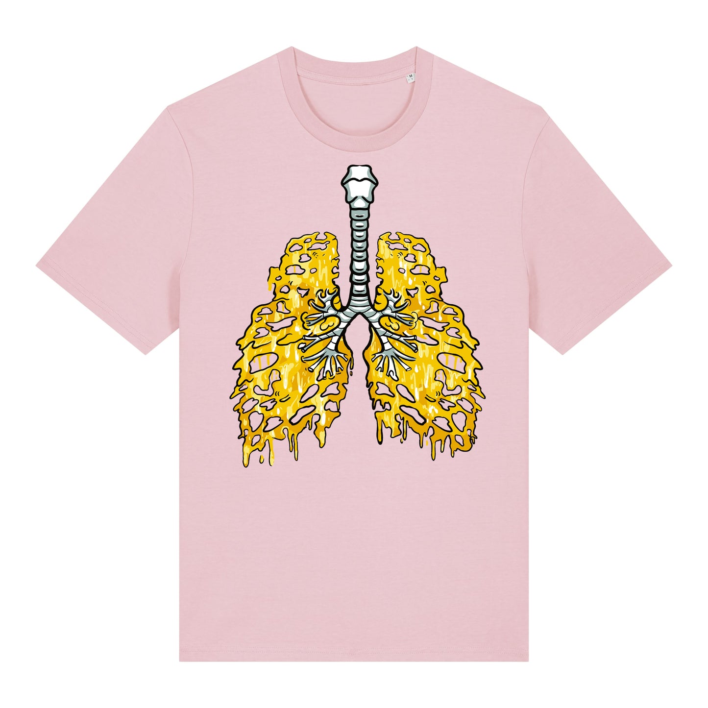 Dab Lungs T-shirt (cotton pink)