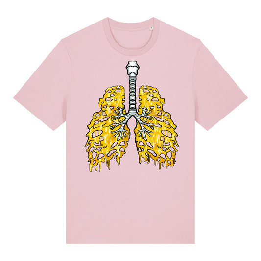 Dab Lungs T-shirt (cotton pink)