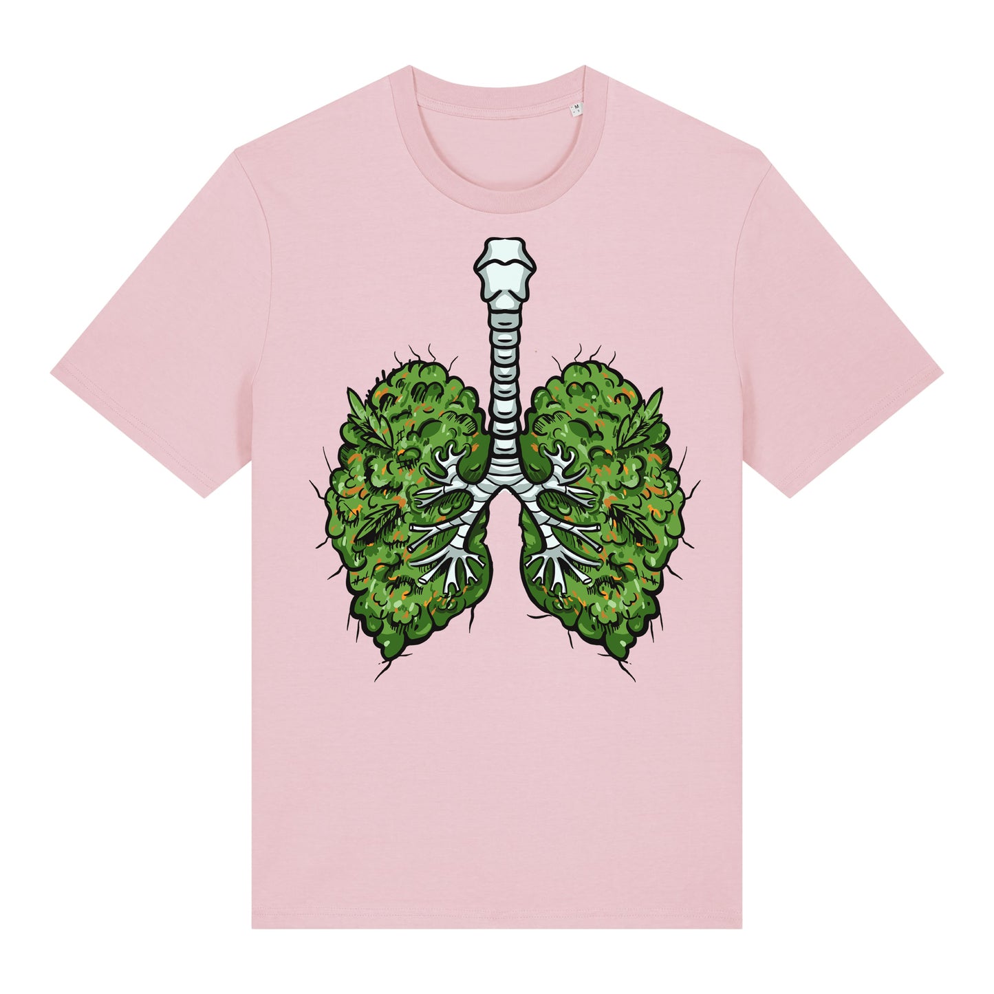 Green Lungs T-shirt (cotton pink)