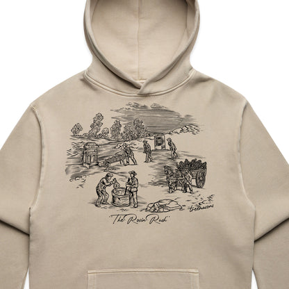 Rosin Rush Hoodie (faded taupe)