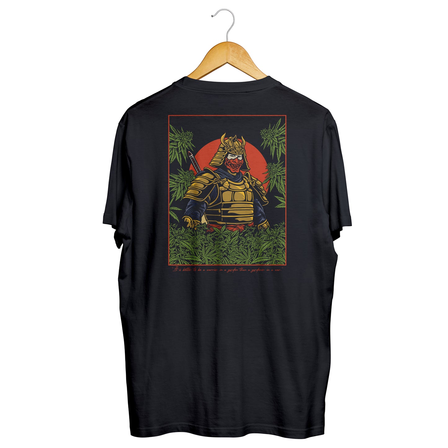 Samurai T-shirt (Black V1)