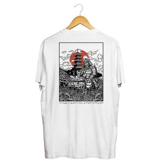 Samurai's Harvest White t-shirt