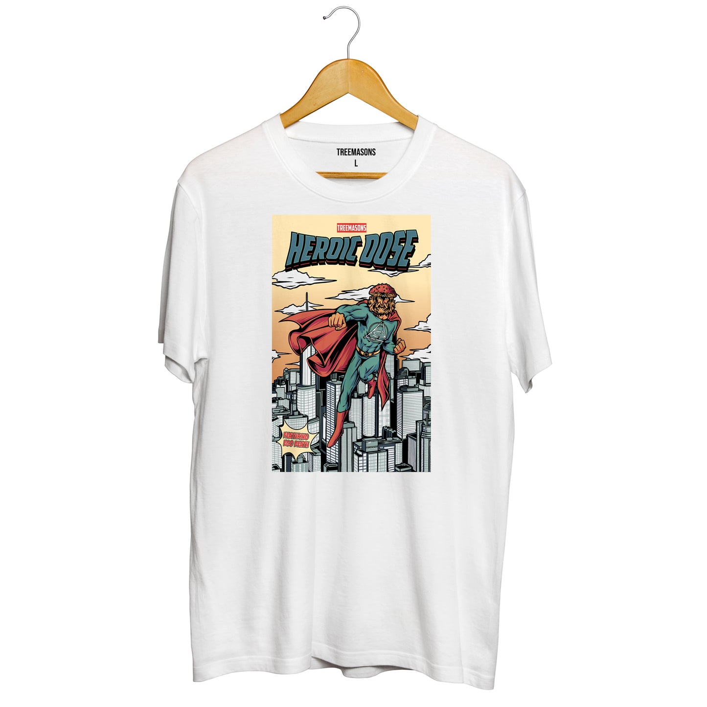 Heroic Dose t-shirt (white)