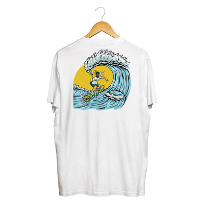 Riptip x Treemasons Surf T-shirt White